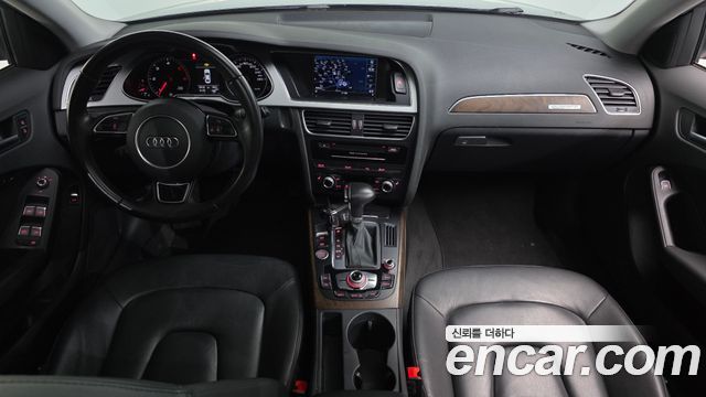 Audi A4 — interior