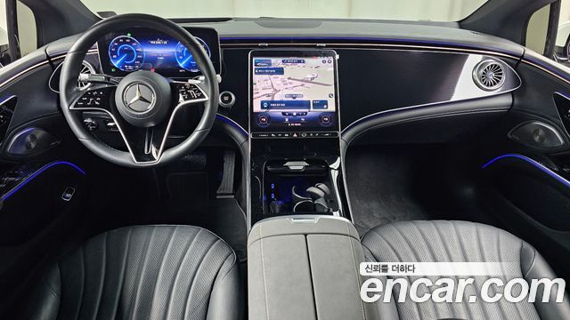 Mercedes-Benz EQS — interior