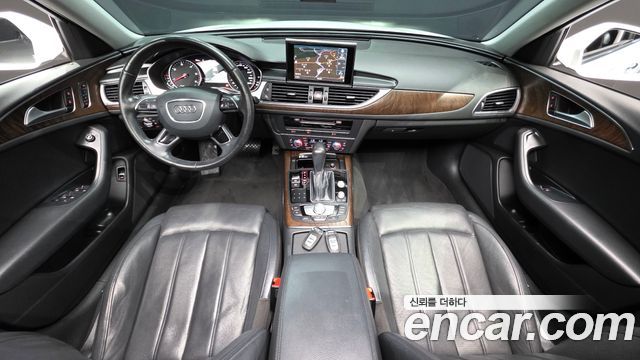 Audi A6 — interior
