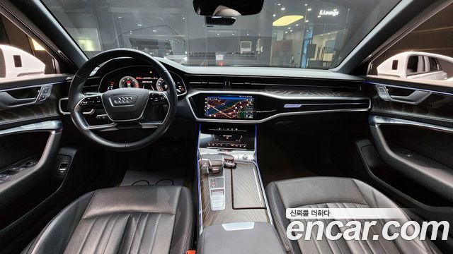 Audi A6 — interior