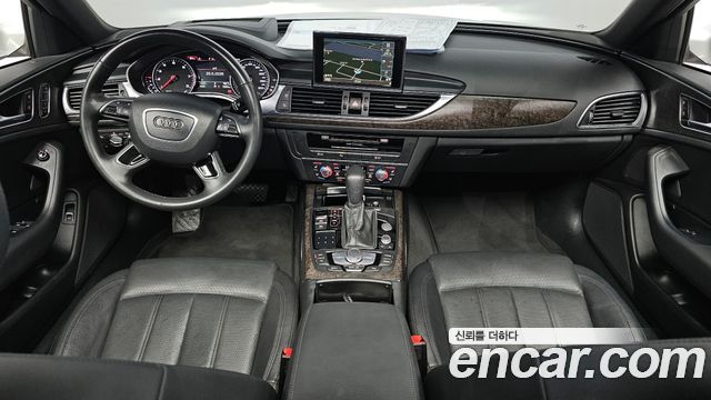 Audi A6 — interior