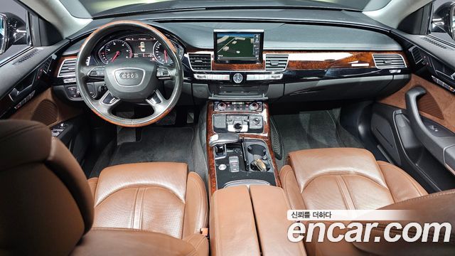 Audi A8 — interior