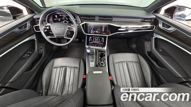 Audi A6 — interior