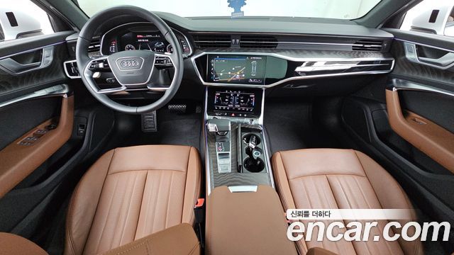 Audi A6 — interior