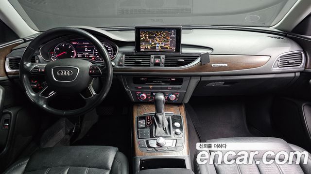 Audi A6 — interior
