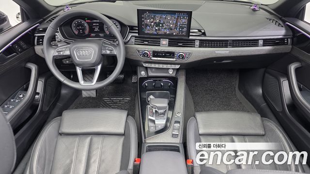Audi A5 — interior