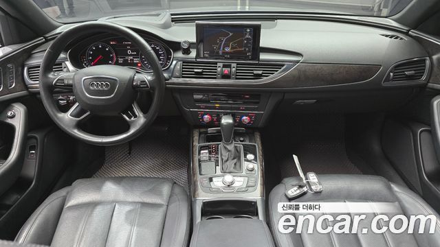 Audi A6 — interior