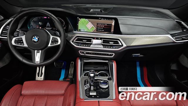 BMW X6 — interior