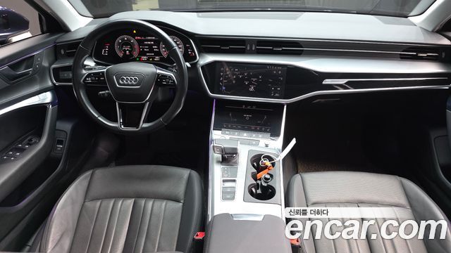 Audi A6 — interior