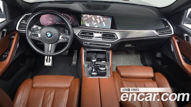 BMW X6 — interior