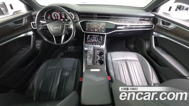 Audi A6 — interior