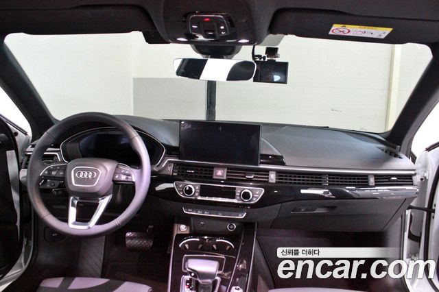Audi A4 — interior