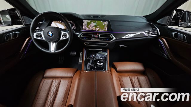 BMW X6 — interior