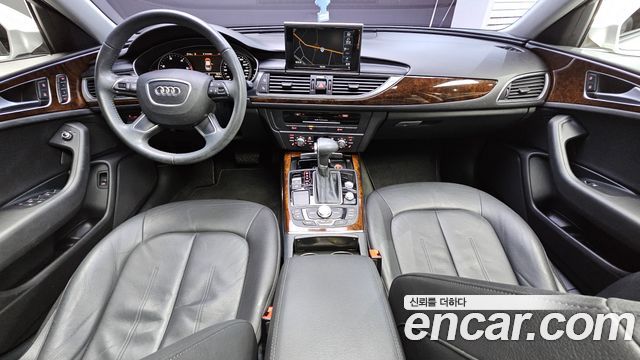 Audi A6 — interior