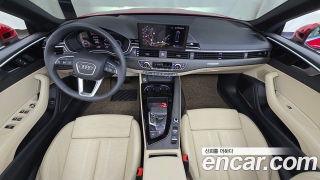 Audi A5 — interior