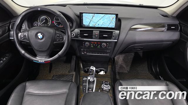 BMW X3 — interior