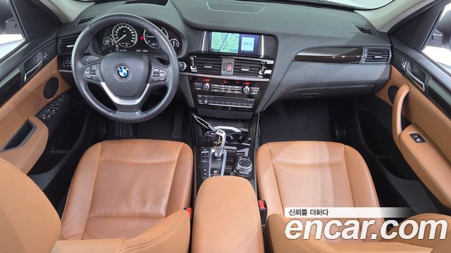 BMW X3 — interior