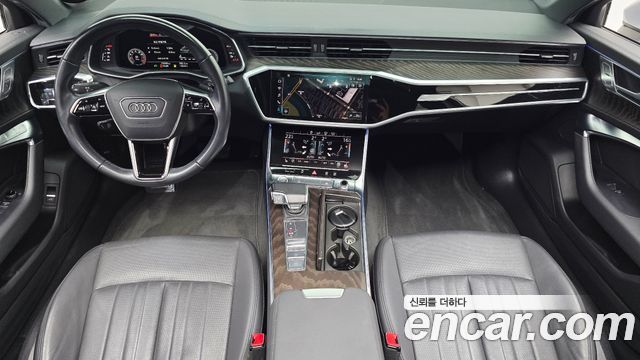 Audi A6 — interior