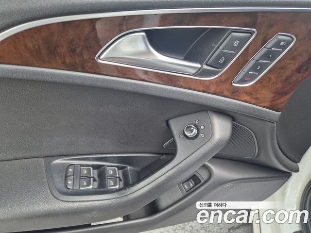 Audi A6 — interior