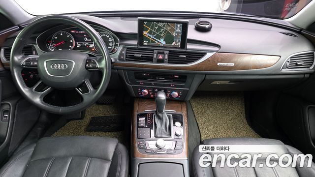 Audi A6 — interior