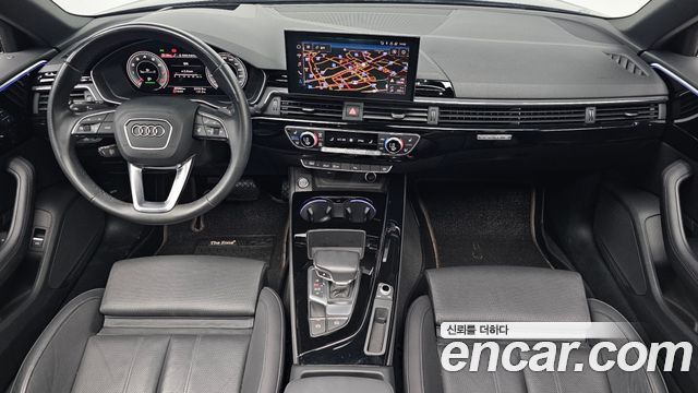 Audi A4 — interior