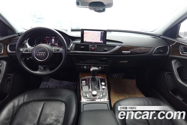 Audi A6 — interior
