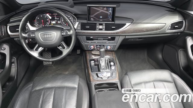 Audi A6 — interior