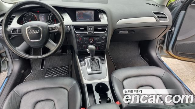 Audi A4 — interior