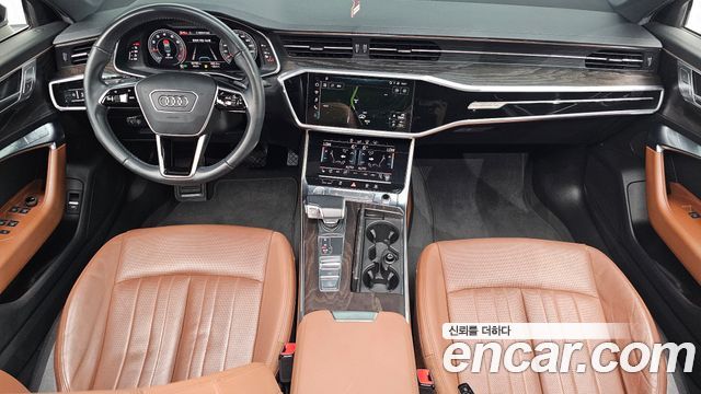Audi A6 — interior