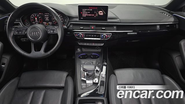 Audi A5 — interior