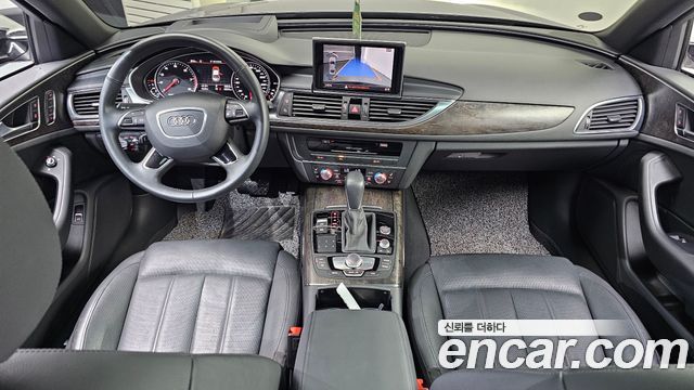 Audi A6 — interior