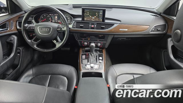 Audi A6 — interior