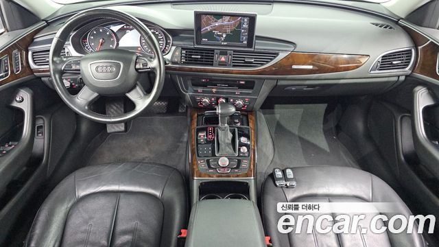 Audi A6 — interior