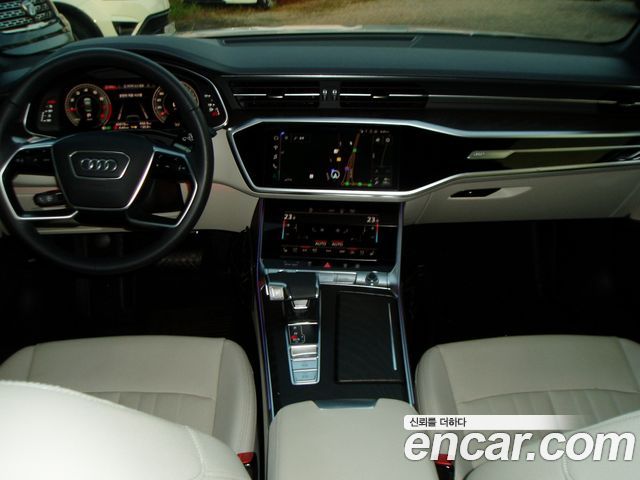 Audi A6 — interior
