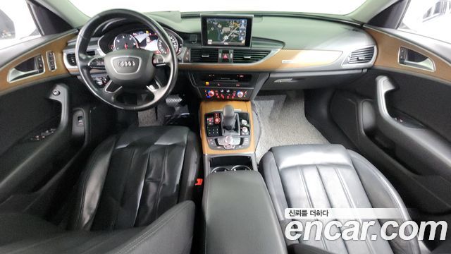 Audi A6 — interior