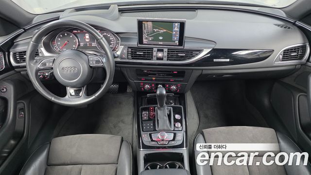 Audi A6 — interior