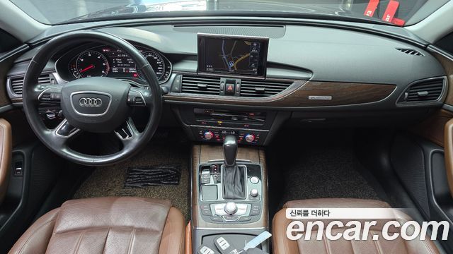 Audi A6 — interior