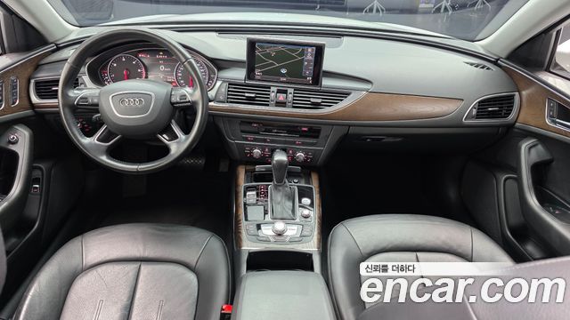 Audi A6 — interior