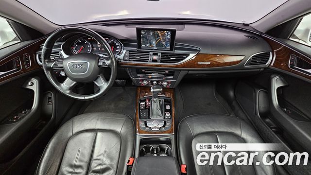 Audi A6 — interior