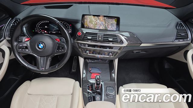 BMW X4M — interior