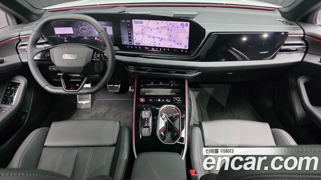 Audi A6 — interior