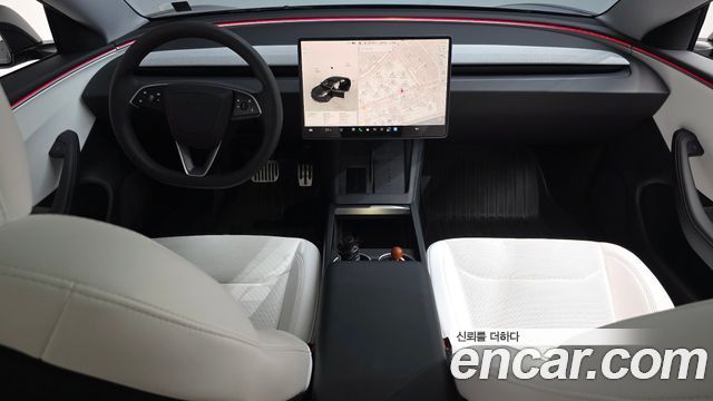 Tesla Model 3 — interior
