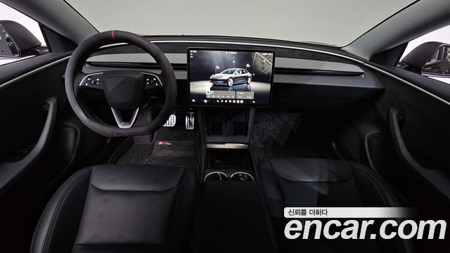 Tesla Model 3 — interior