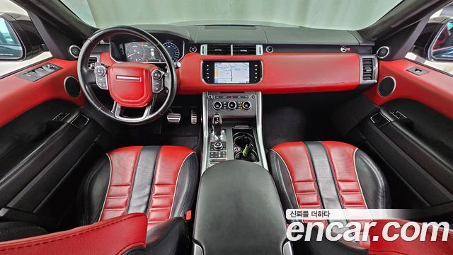 Land Rover Range Rover Sport — interior
