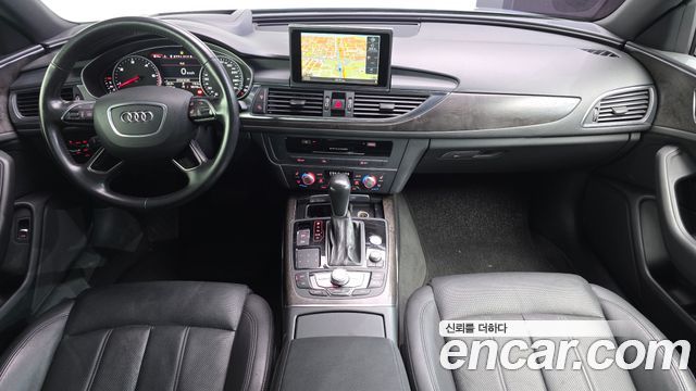 Audi A6 — interior