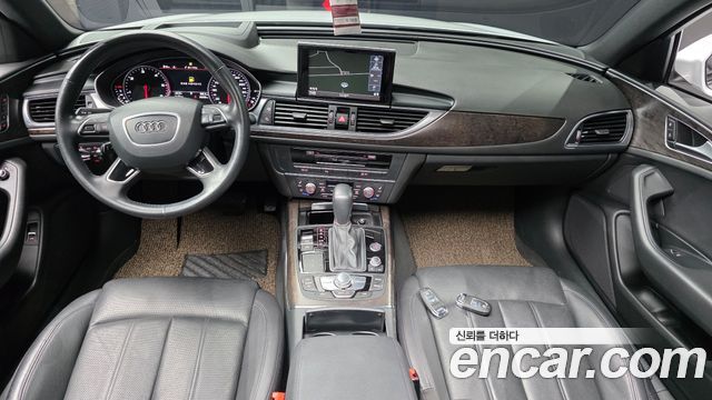 Audi A6 — interior
