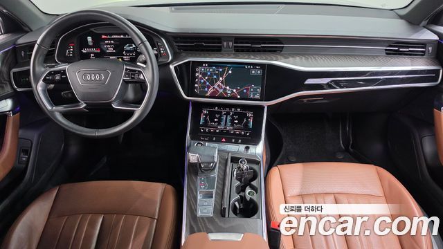 Audi A6 — interior