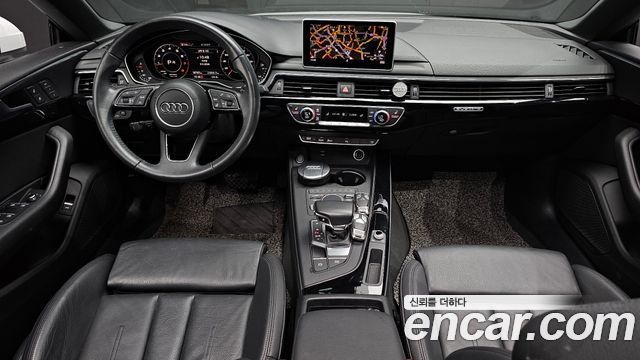 Audi A5 — interior
