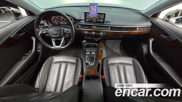 Audi A4 — interior
