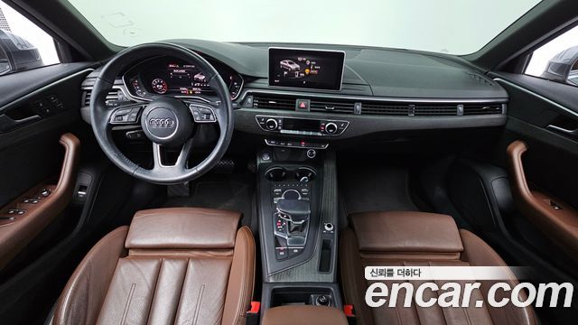 Audi A4 — interior